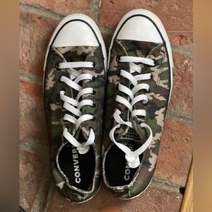 Custom Converse Chuck Taylor Adult Camouflage Sneakers • Women’s 10